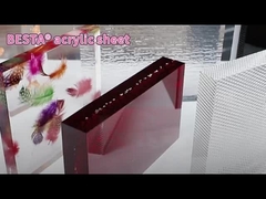 2.8mm-15mm แผ่นแอคริลิกสี ร้านขายสินค้าแสงป้ายโฆษณา