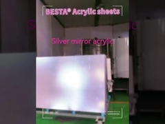 แผ่นอะคริลิคกระจกหลายสีสําหรับตัดเลเซอร์ ทนต่อการบด