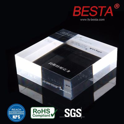 โพลิสไตเรน LED Light Diffusing Acrylic Sheet 2mm-150mm แผ่นแอครีลใส