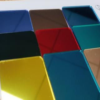 ITS 3 มิลลิเมตร หนา Acrylic สวนกระจกแผ่น 12 X 24 1/8 Acrylic กระจกแผ่น