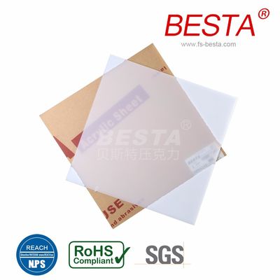 BESTA แอคริลิค Diffuser Sheet 2-10mm ป้องกันสิ่งแวดล้อมตามความต้องการ