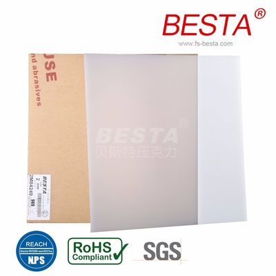 BESTA แอคริลิค Diffuser Sheet 2-10mm ป้องกันสิ่งแวดล้อมตามความต้องการ